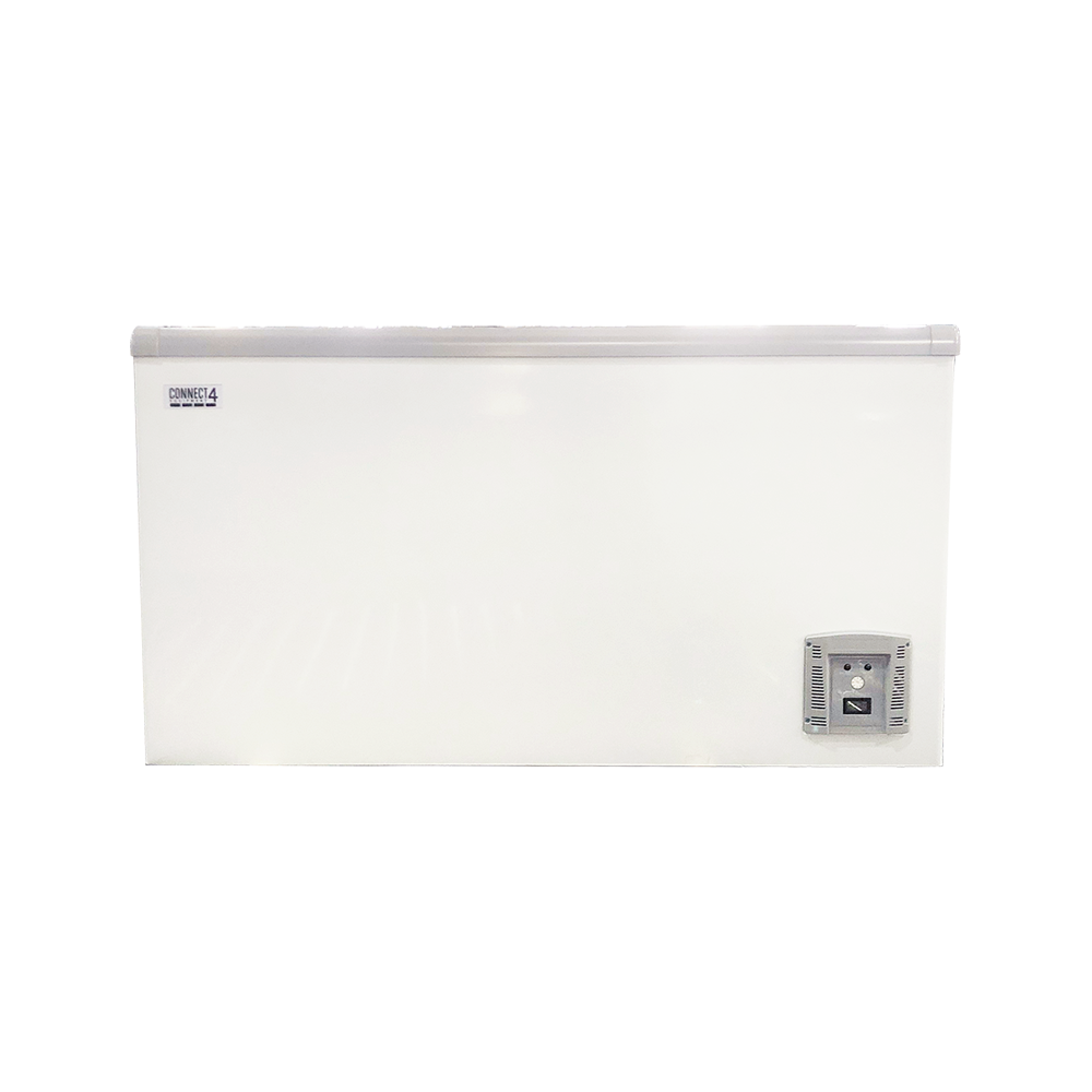 Морозильник для замороженных продуктов и мороженого с плоской стеклянной дверью