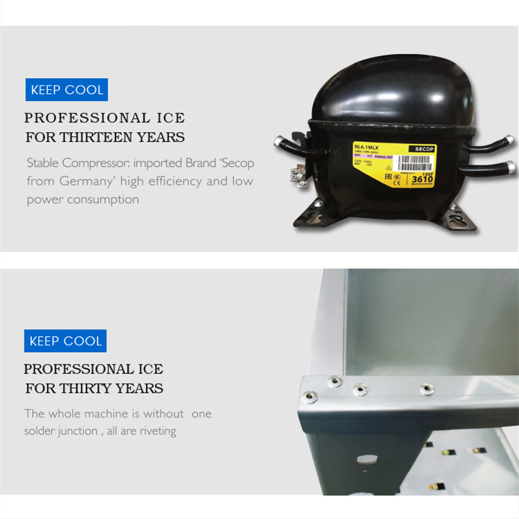 Магазины продуктов питания и напитков Машина для производства льда для ресторана